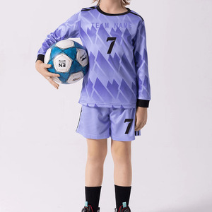 Adult  Soccer Football Jerseys Set Customized Uniforms Soccer Tracksuit With Logo and Numbers Customize Original Soccer Wear